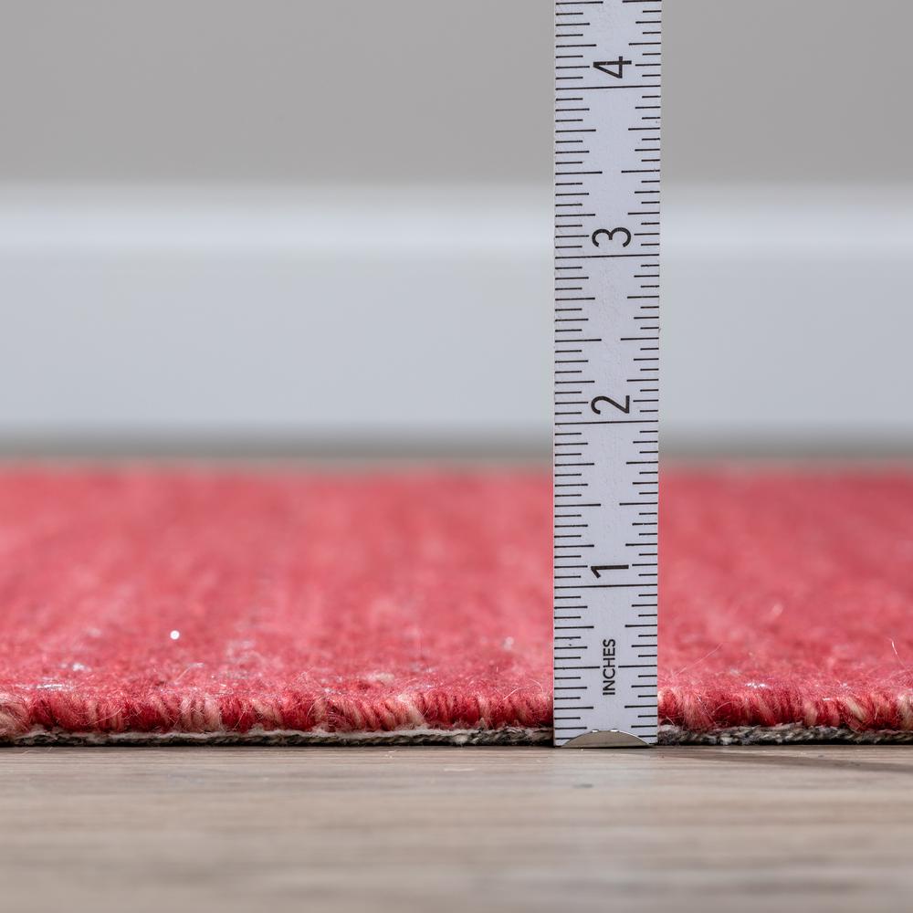 Addison Prism Sangria Diamond Flat Weave Wool 2’3" x 7'6" Runner Rug