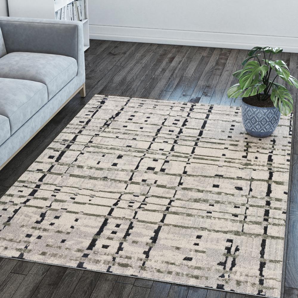 Grayson AGR31SH5X7 Grey, Area Rug