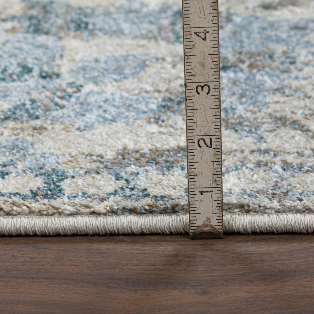 Wellington 37 Blue 5'3"X7'7", Area Rug