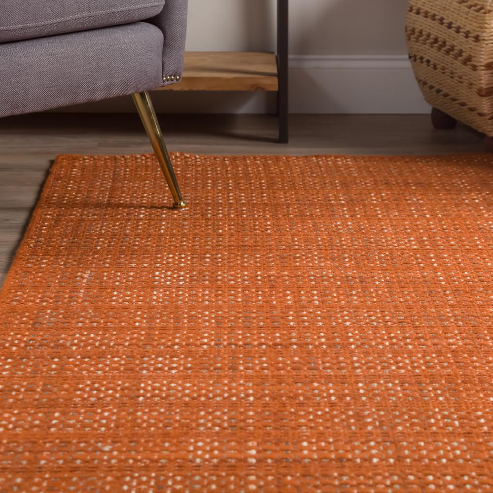 Addison Montana Casual Muti-tonal Solid Rust 2’3" x 7’6" Runner Rug