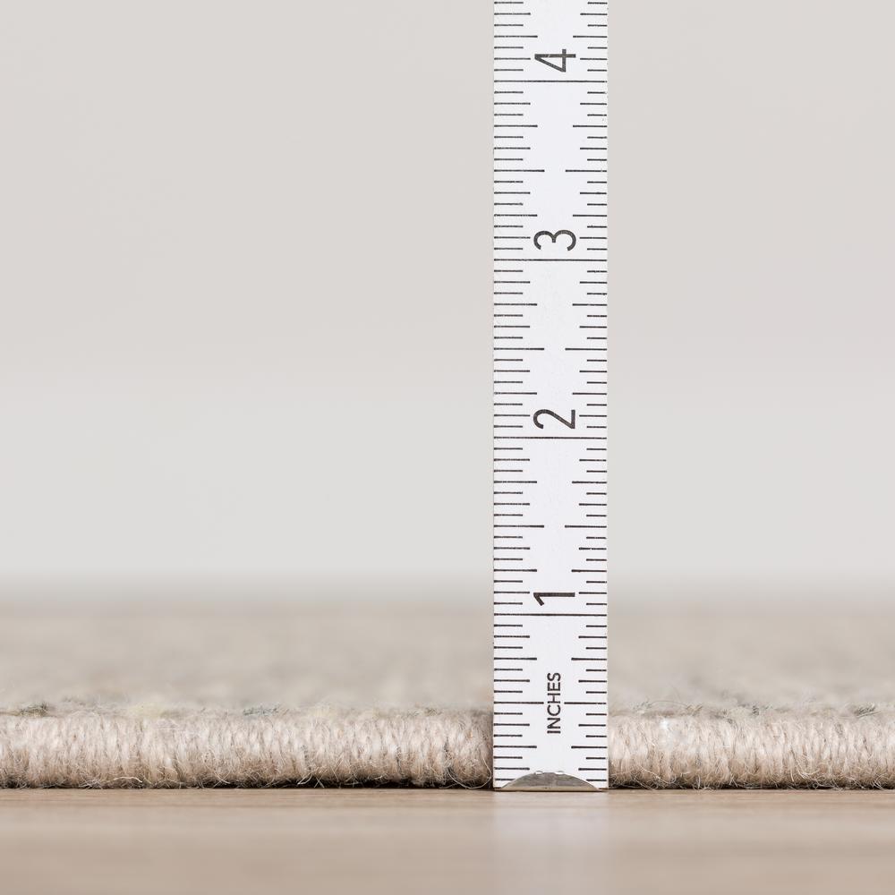 Addison Villager Active Solid Beige 2’3" x 7’6" Runner Rug