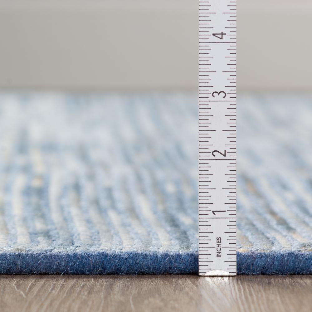 Addison Phoenix Casual Tonal Solid Blue 2’3" x 7'6" Runner Rug