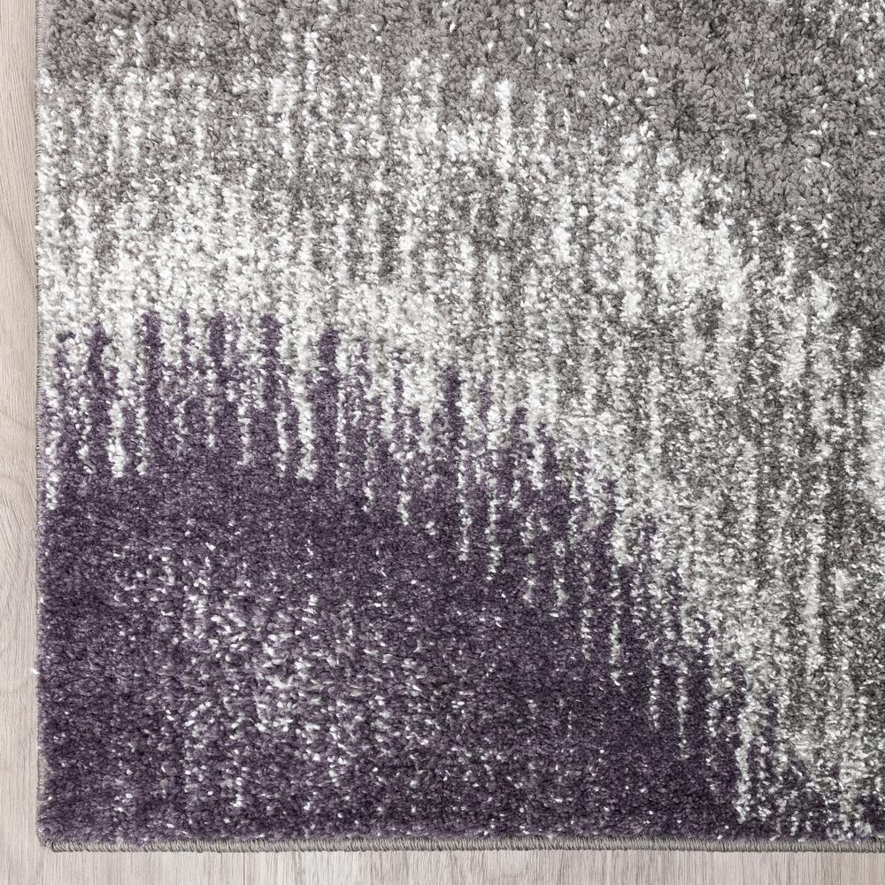 Platinum 33 Eggplant 5'3"X7'7", Area Rug