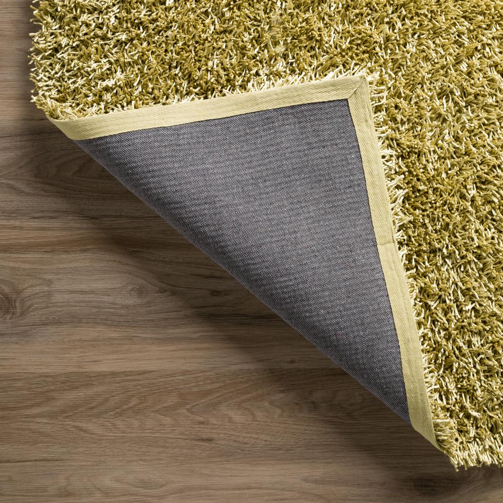 Addison Ojai Solid Shag Green 2’3" x 7'6" Runner Rug