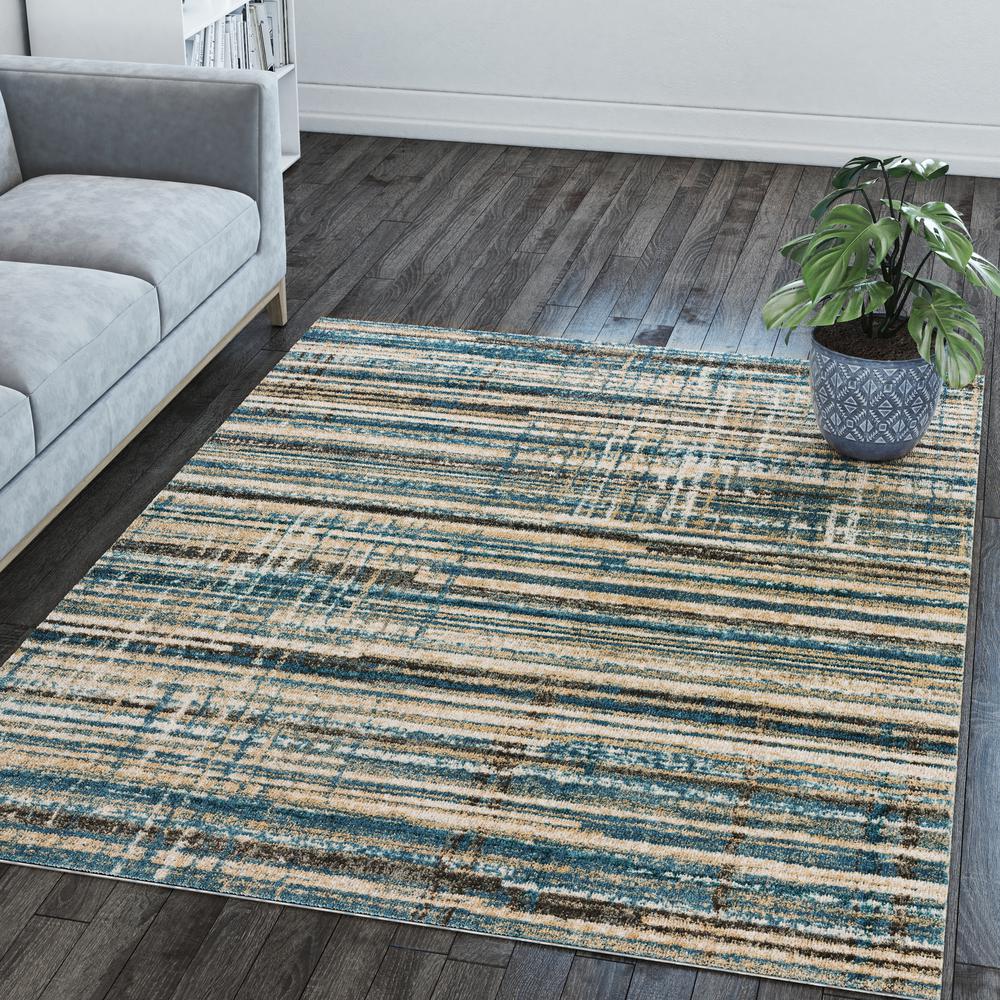 Grayson AGR32RI5X7 Blue, Area Rug