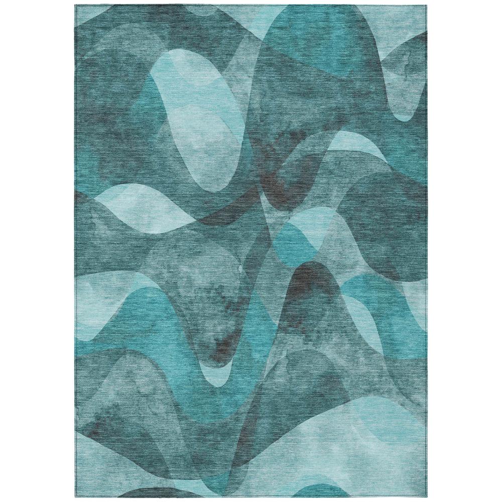 Chantille ACN536 Teal 5' x 7'6" Rug