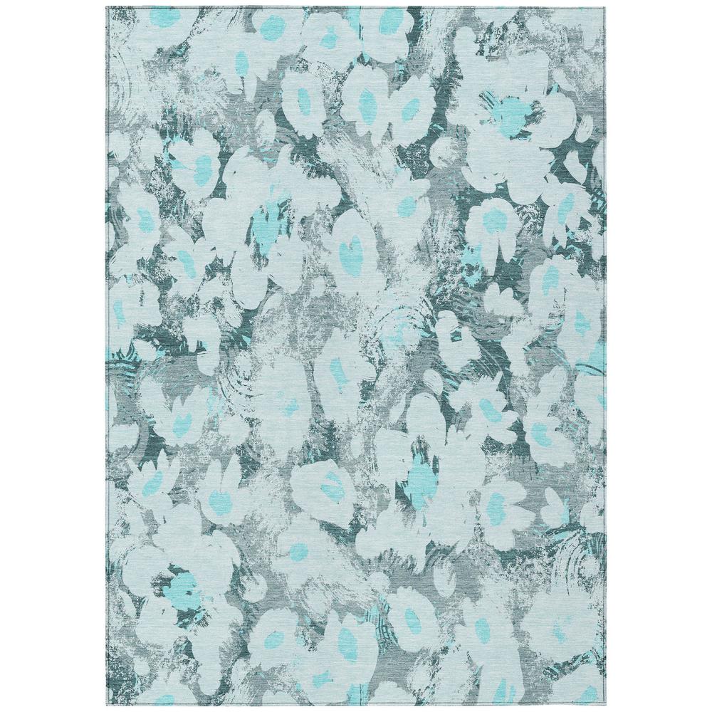 Chantille ACN538 Teal 5' x 7'6" Rug