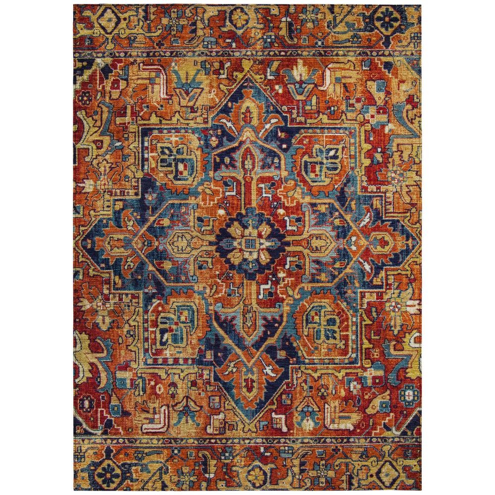 Chantille ACN570 Orange 5' x 7'6" Rug