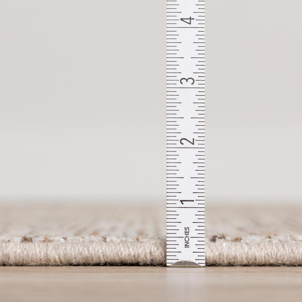 Addison Villager Active Solid Brown 2’3" x 7’6" Runner Rug