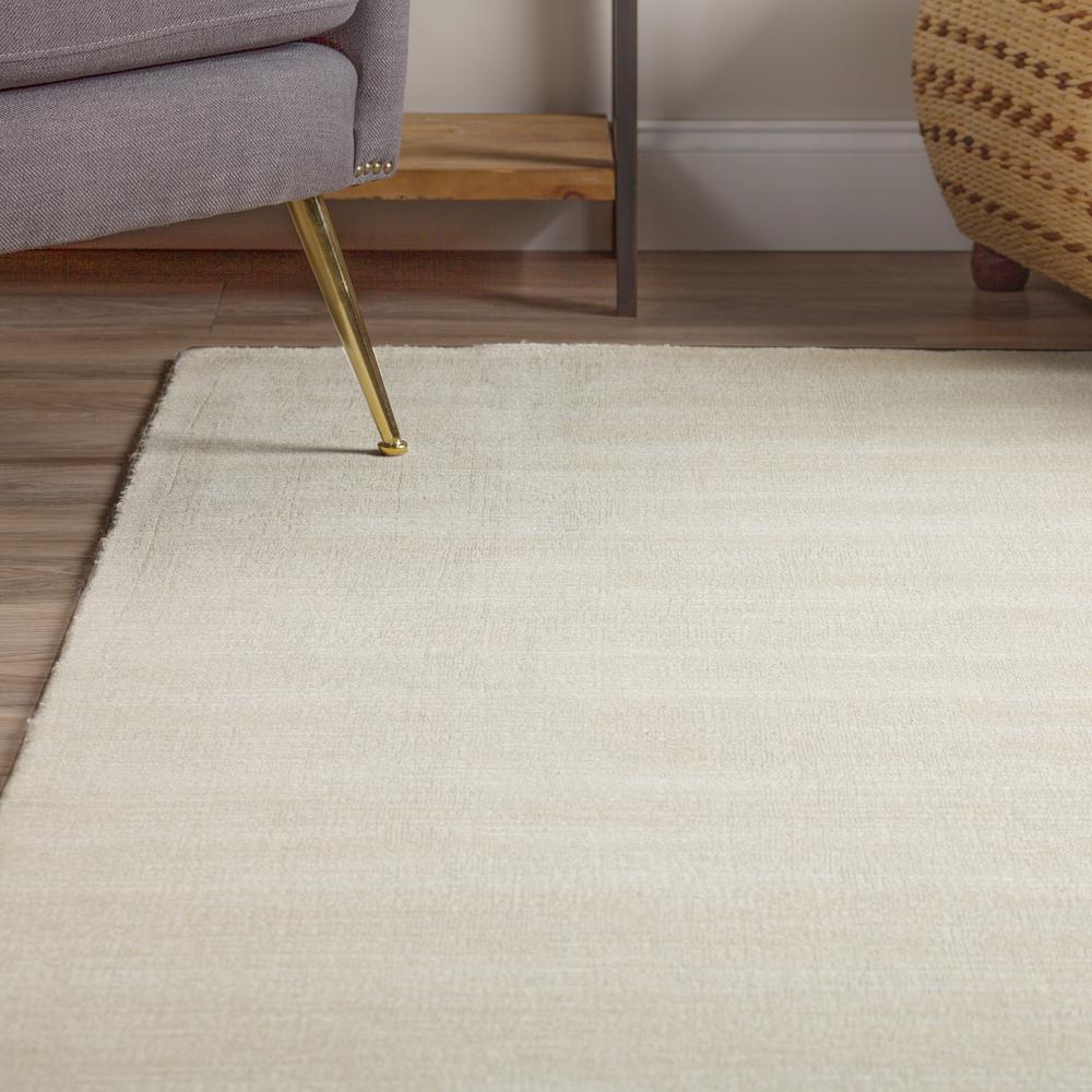 Addison Garrett Solid Pearl 2’3" x 7’6" Runner Rug
