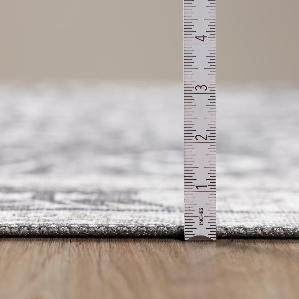 Kensington AKE39GY9X13 Gray, Area Rug