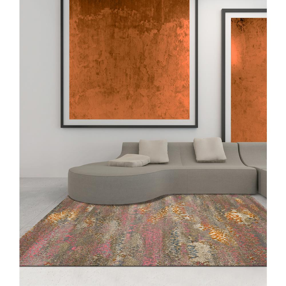 Bria 36 Pink 5'3"X7'7", Area Rug