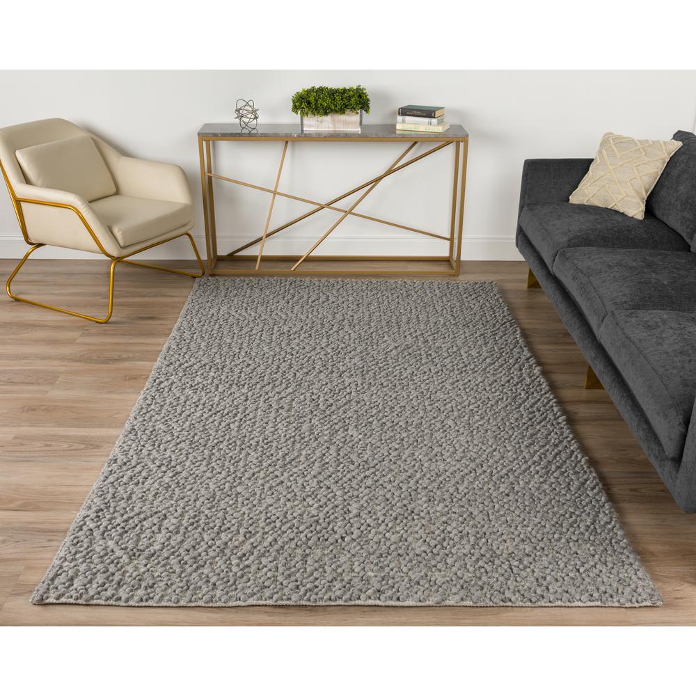 Boulder ABL31GR5X8 Grey, Area Rug