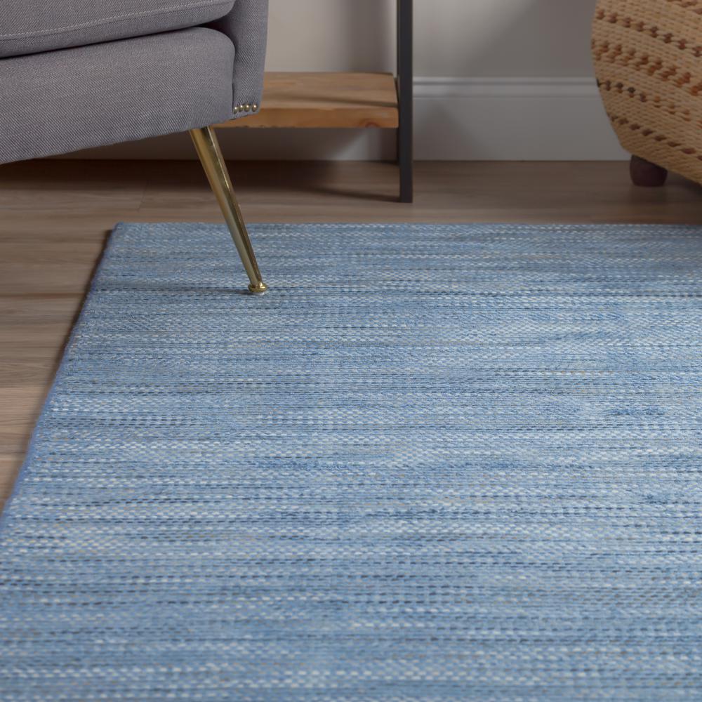 Addison Phoenix Casual Tonal Solid Blue 2’3" x 7'6" Runner Rug