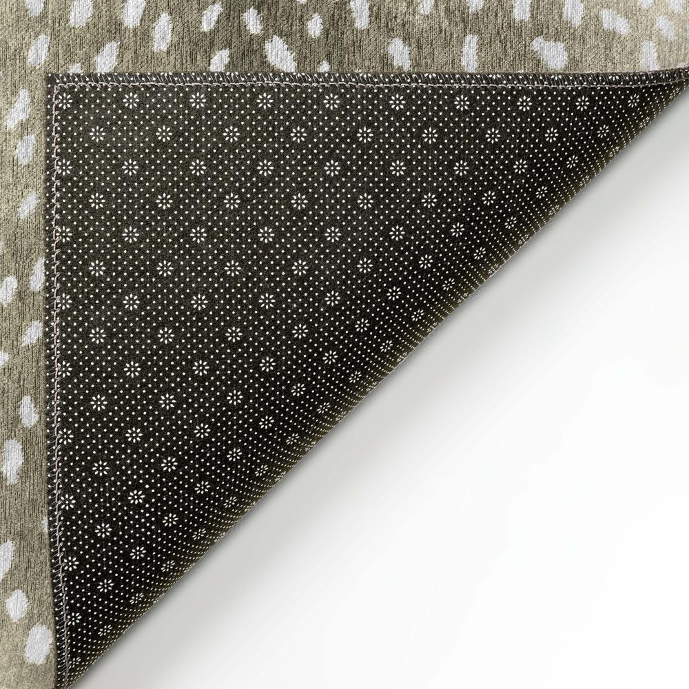 Safari Fawn Animal Animal Print 10' x 14' Area Rug Fawn ASF33