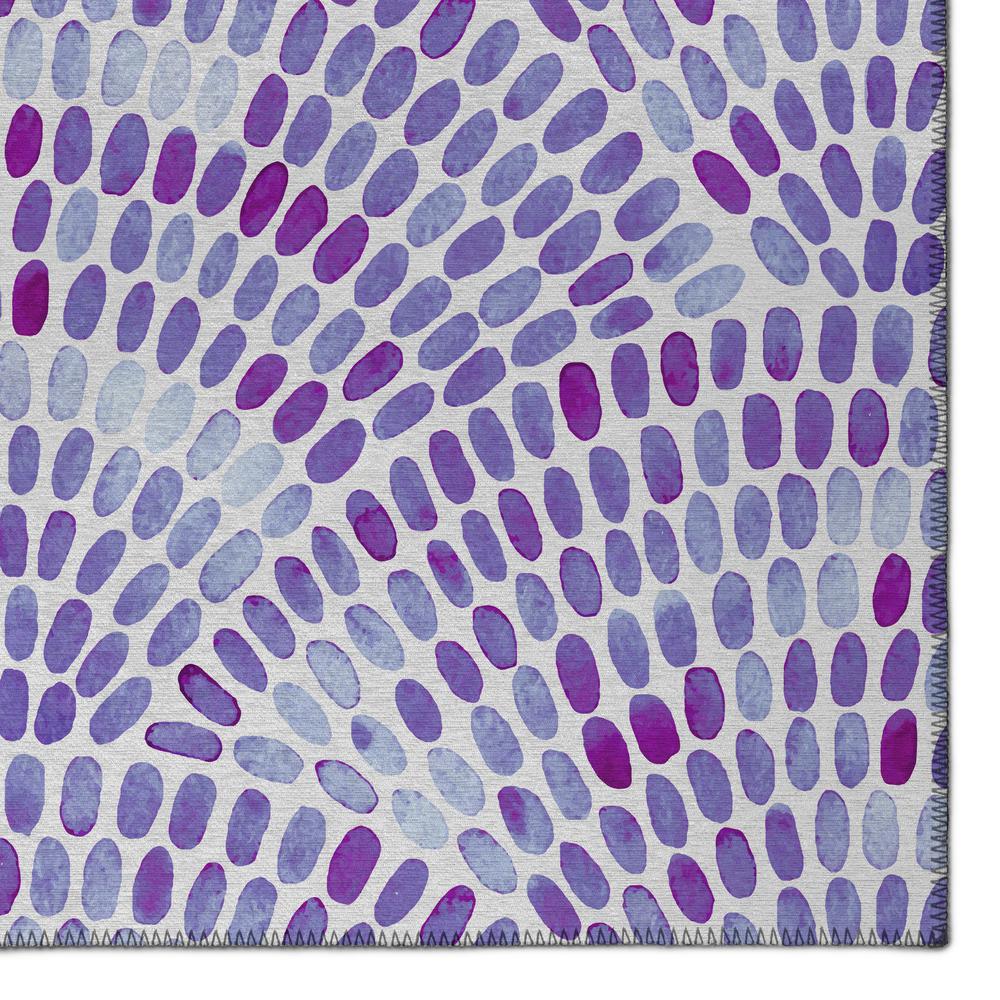 Indoor/Outdoor Surfside ASR37 Purple Washable 2'3" x 7'6" Runner Rug