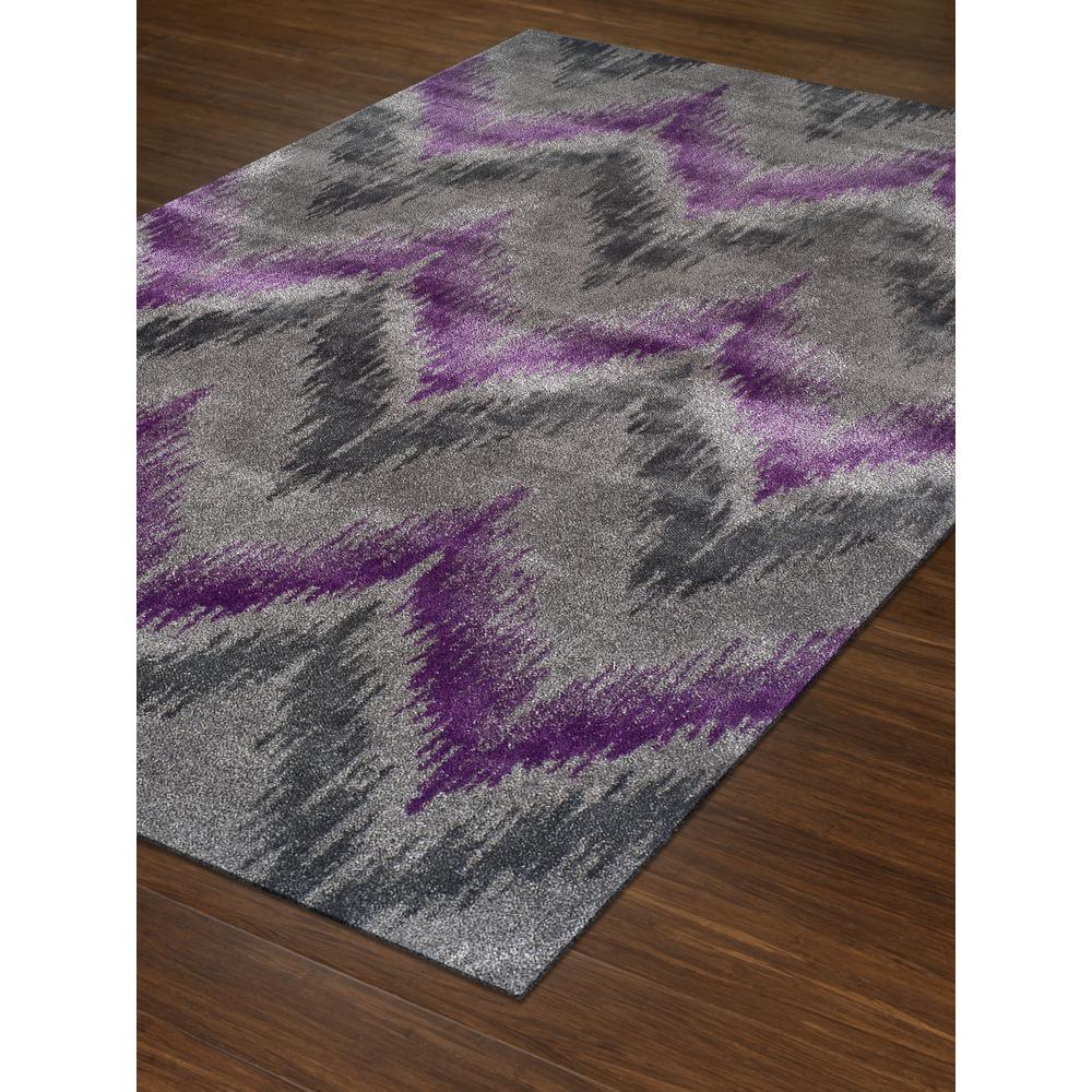 Bria 39 Purple 5'3"X7'7", Area Rug