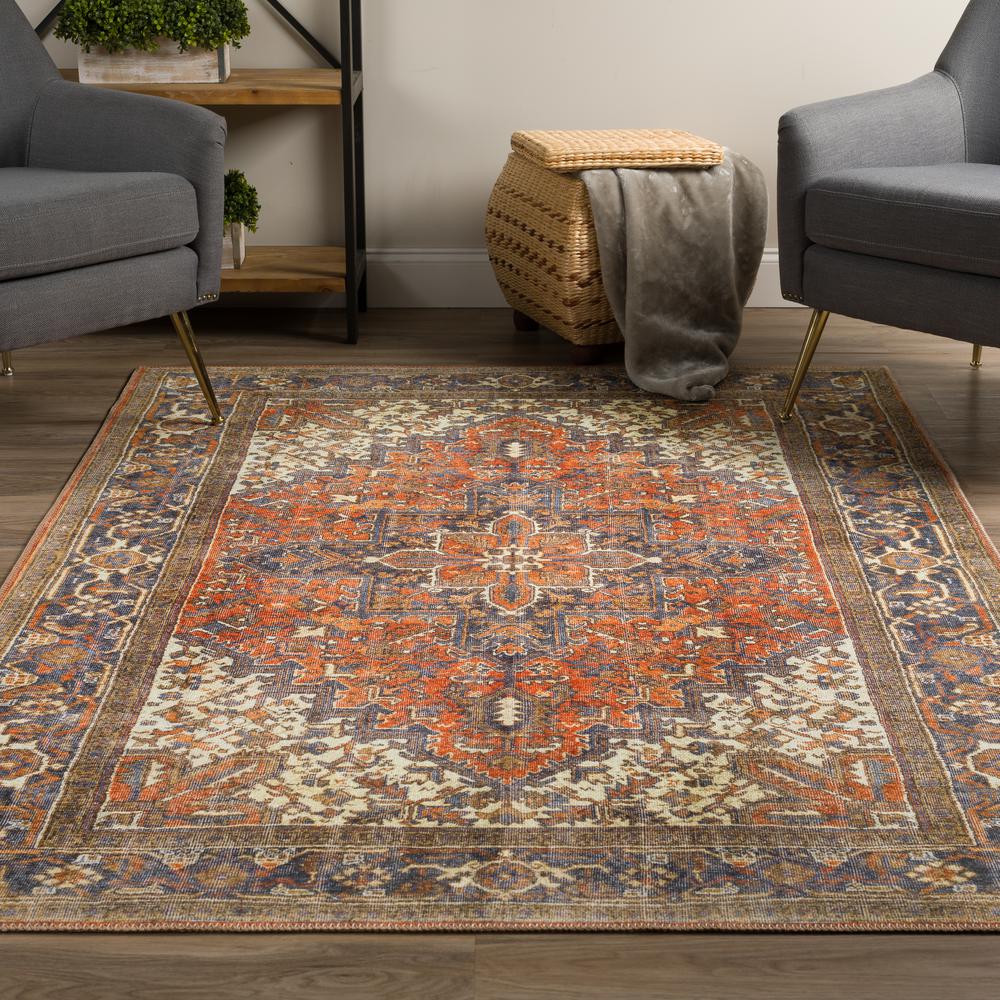 Kensington AKE38MA5X8 Brown, Area Rug