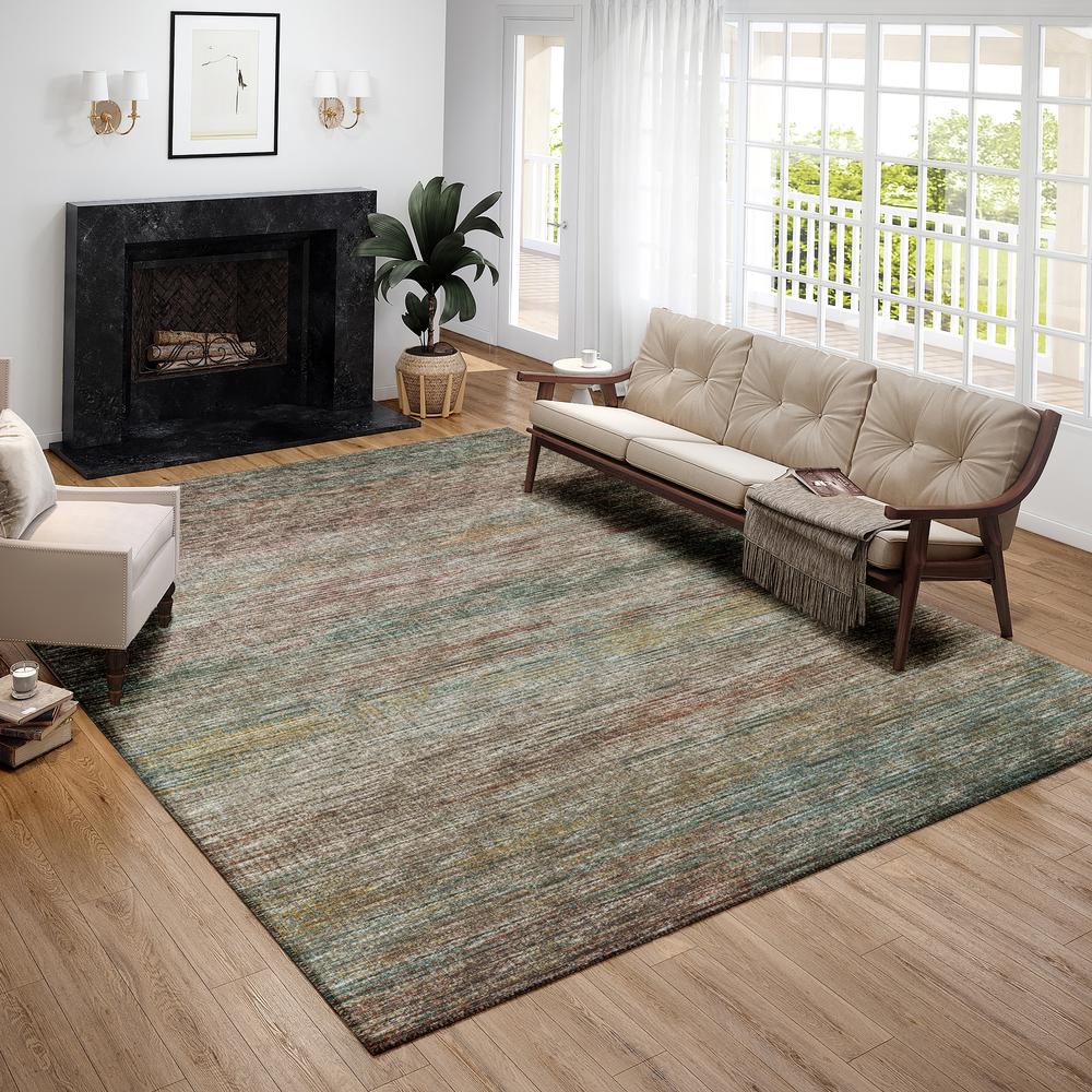 Marston Multi Transitional Striped 3' x 5' Area Rug Multi AMA31