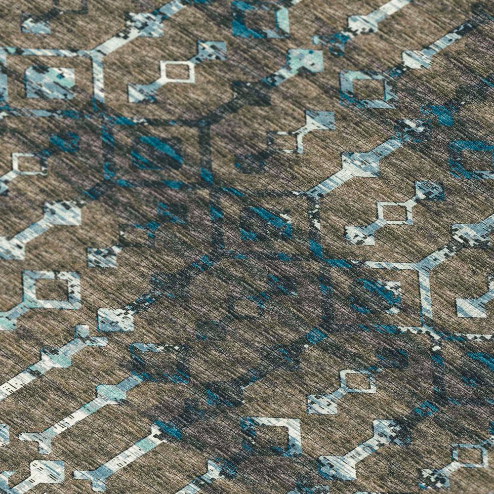 Bravado Mink Transitional Aztec/Incan 10' x 14' Area Rug Mink ABV38