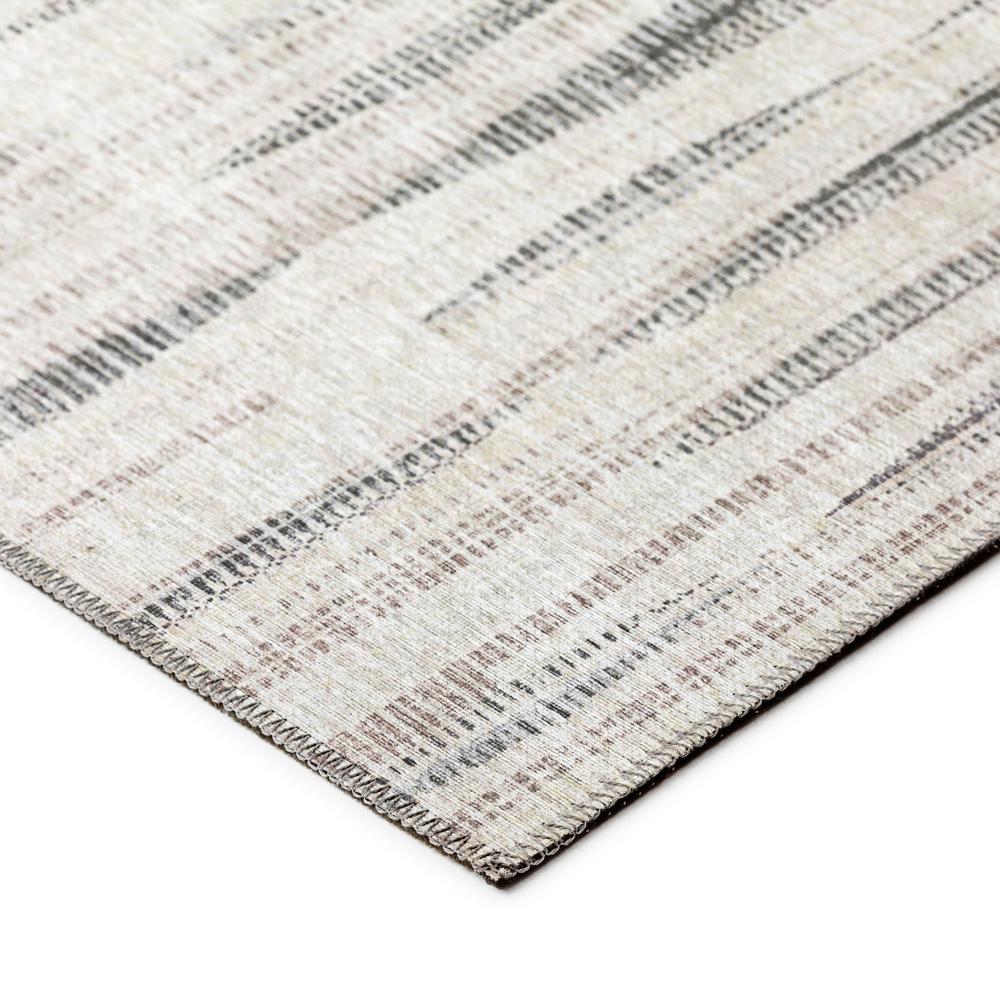 Waverly Beige Contemporary Striped 10' x 14' Area Rug Beige AWA31