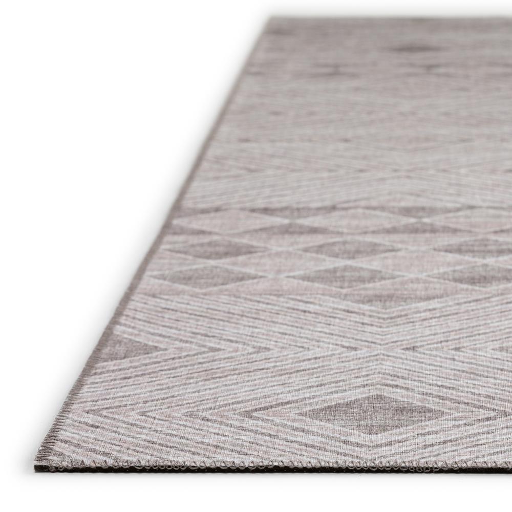 Yuma Taupe Transitional Southwest 10' x 14' Area Rug Taupe AYU31