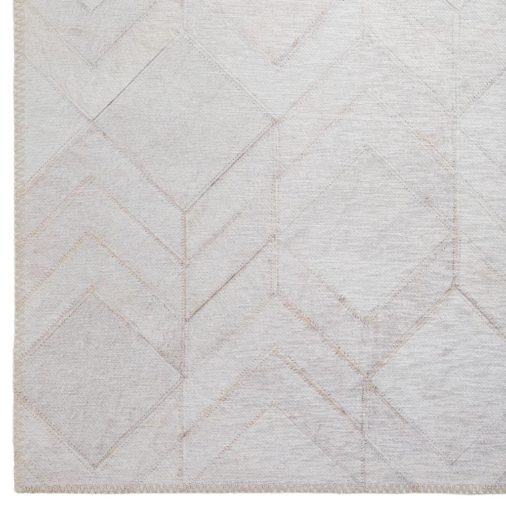 Laredo Ivory Animal Patchwork 10' x 14' Area Rug Ivory ALR35