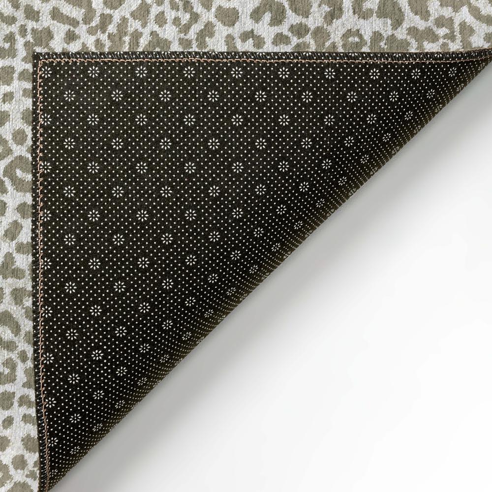 Safari Taupe Animal Animal Print 10' x 14' Area Rug Taupe ASF32