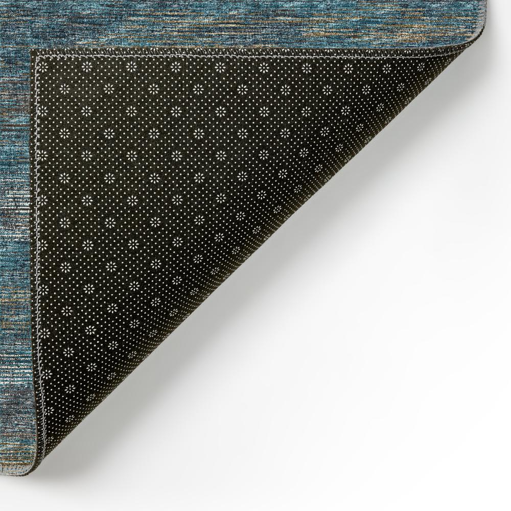 Marston Blue Transitional Striped 10' x 14' Area Rug Blue AMA31