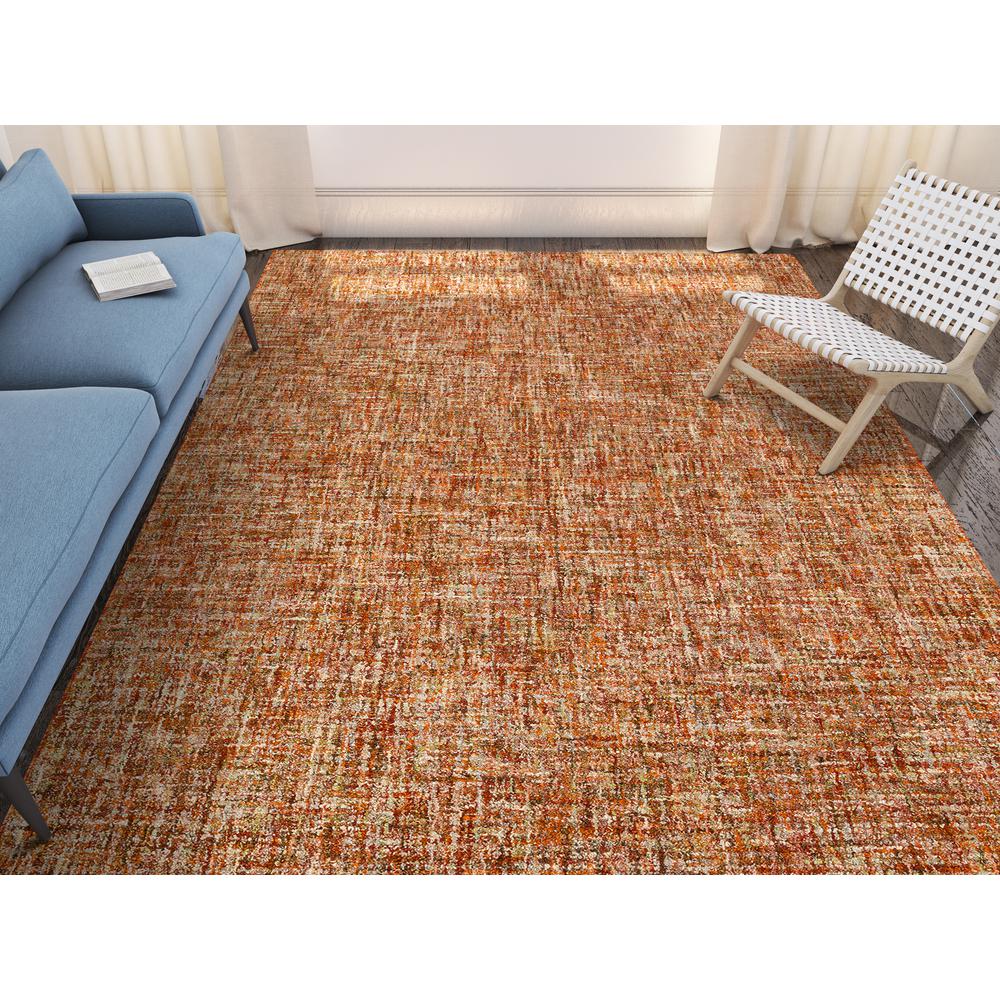 Addison Winslow Active Solid Spice 8' x 10' Area Rug