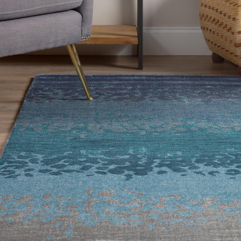 Thurston 45 Blue 7'10"X10'7", Area Rug