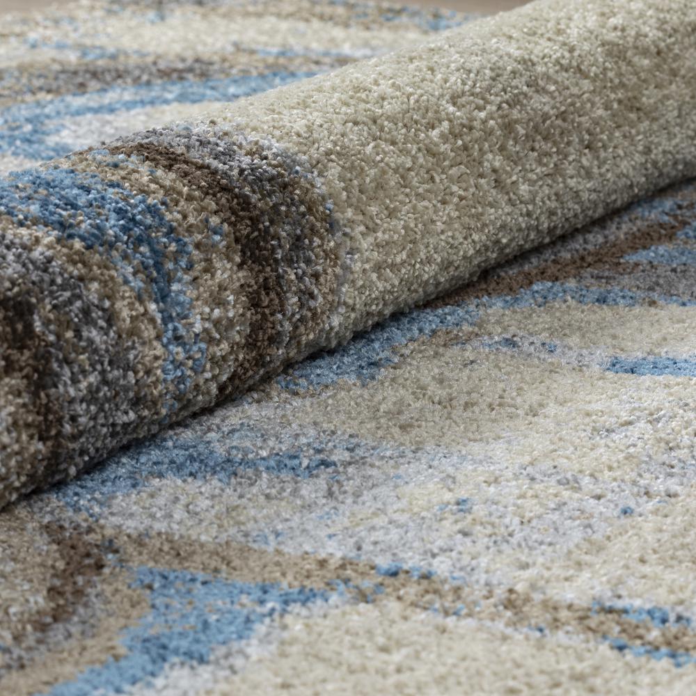 Plano 39 Blue 7'10"X10'7", Area Rug