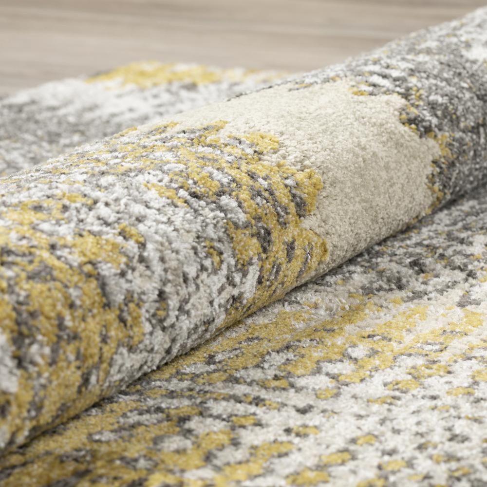 Platinum 36 Yellow 7'10"X10'7", Area Rug
