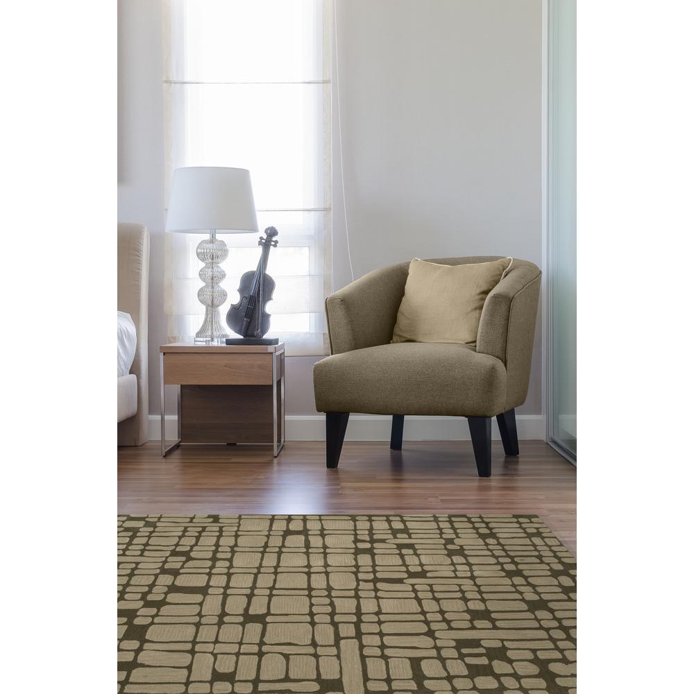 Taylor 11 Brown 9'X13', Area Rug