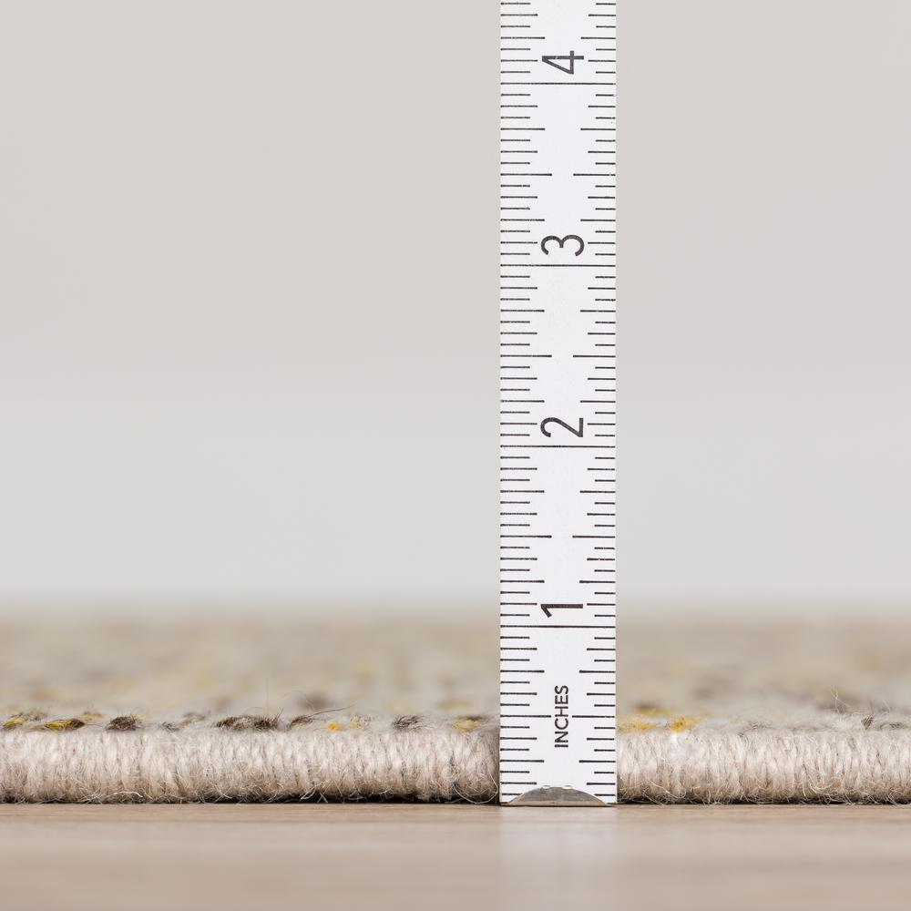 Addison Villager Active Solid Gold 3'6" x 5'6" Area Rug