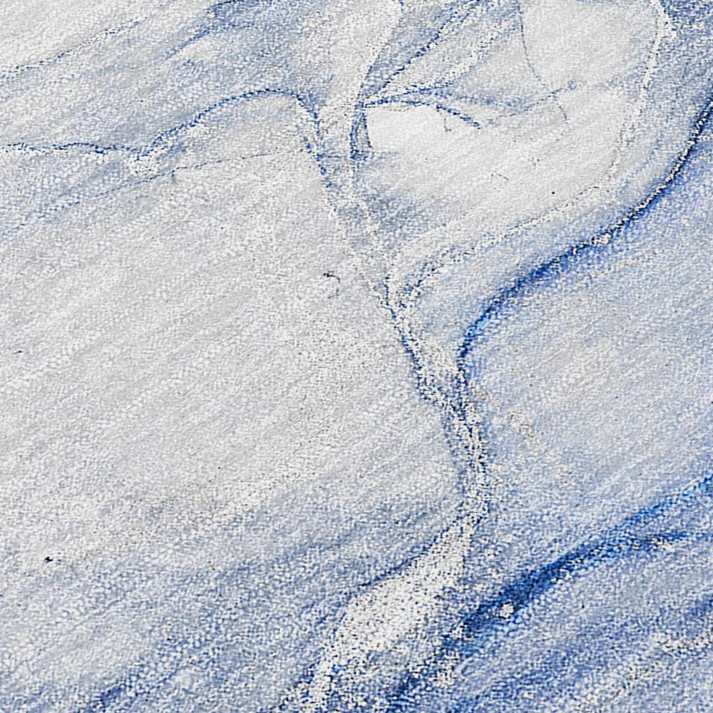 Chantille ACN516 Blue 3' x 5' Rug