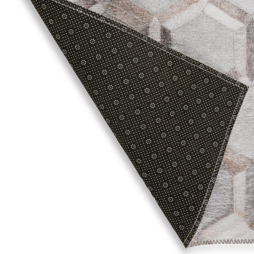 Laredo Gray Animal Patchwork 9' x 12' Area Rug Gray ALR31