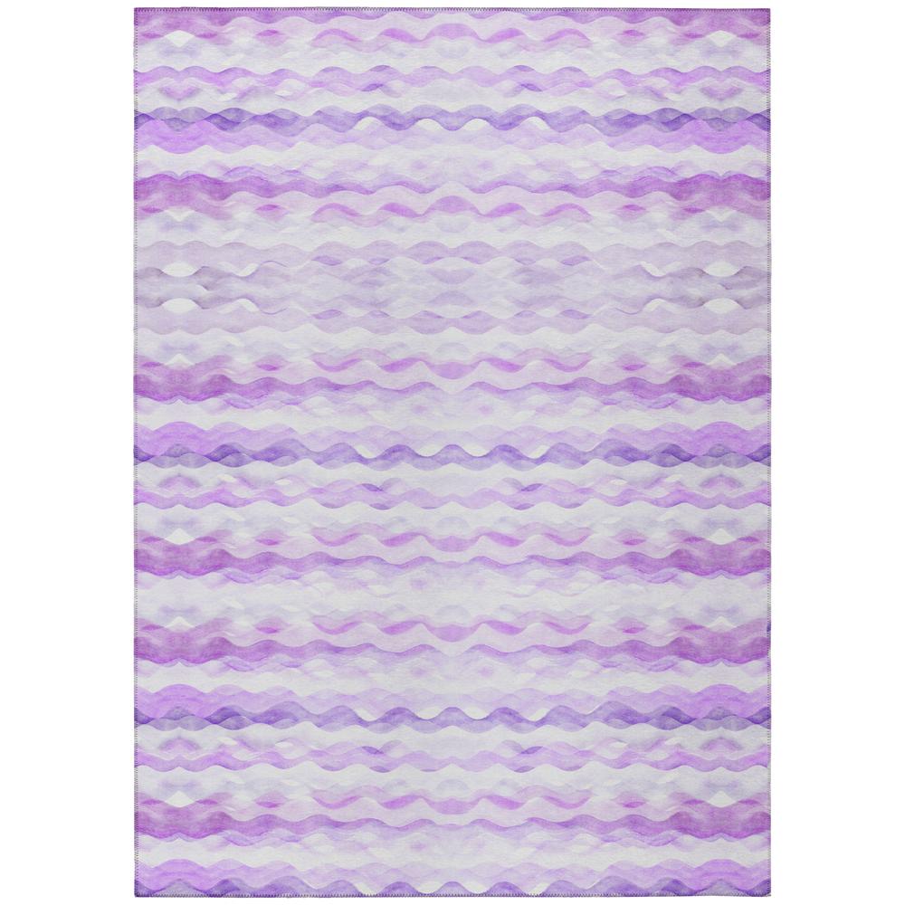 Indoor/Outdoor Surfside ASR46 Purple Washable 8' x 10' Rug