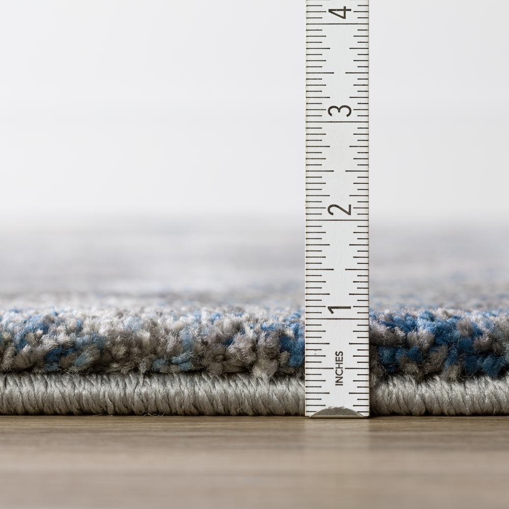 Barkley ABK35GR3X5 Blue, Area Rug