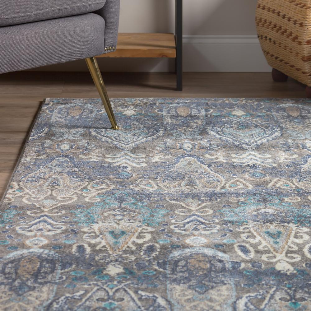 Thurston 46 Steel 7'10"X10'7", Area Rug