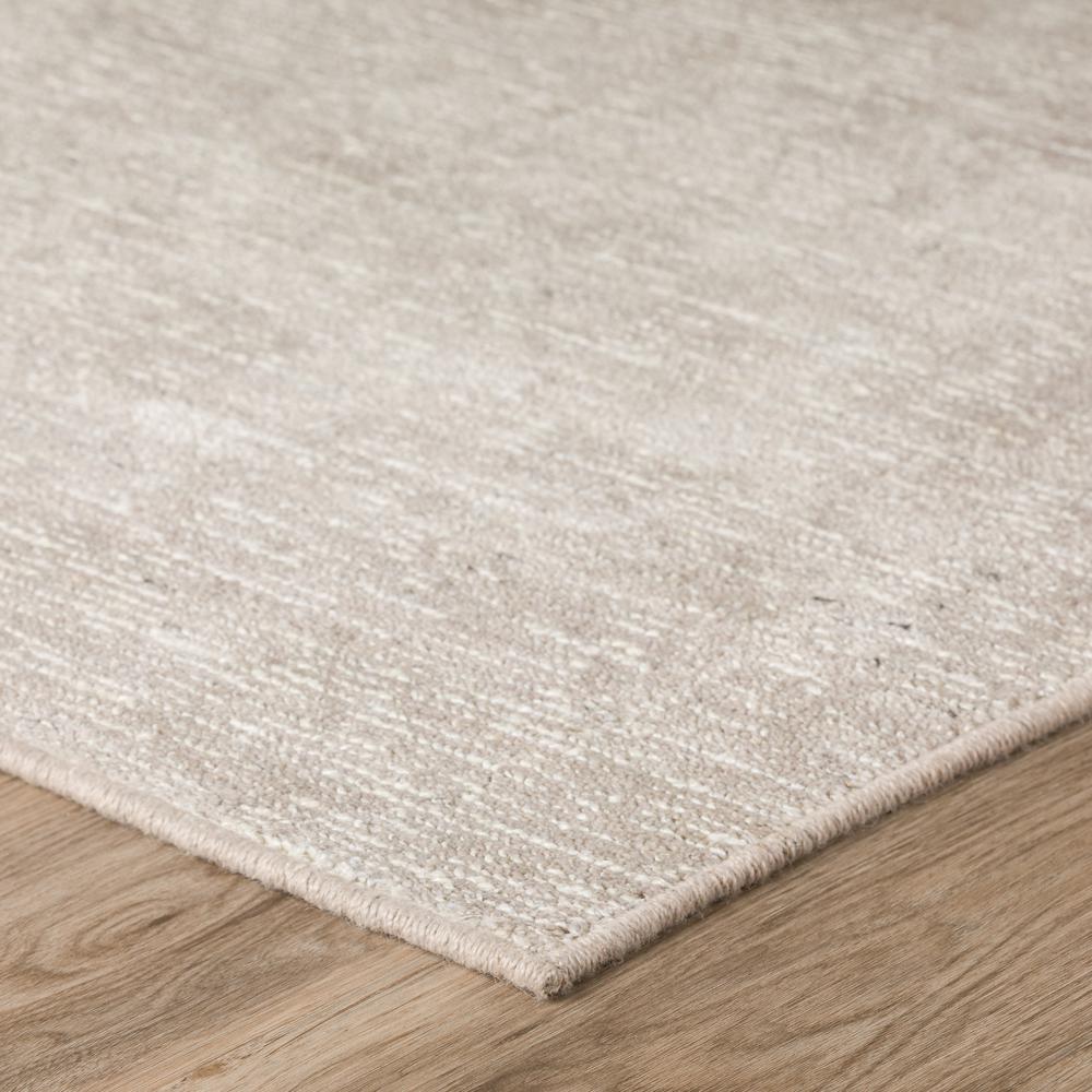 Addison Villager Active Solid Ivory 3'6" x 5'6" Area Rug