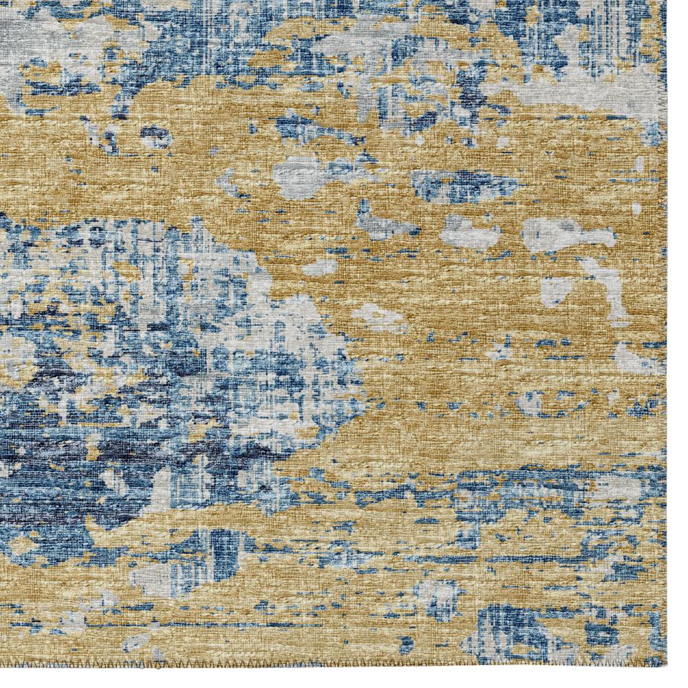 Indoor/Outdoor Accord AAC34 Blue Washable 3' x 5' Rug