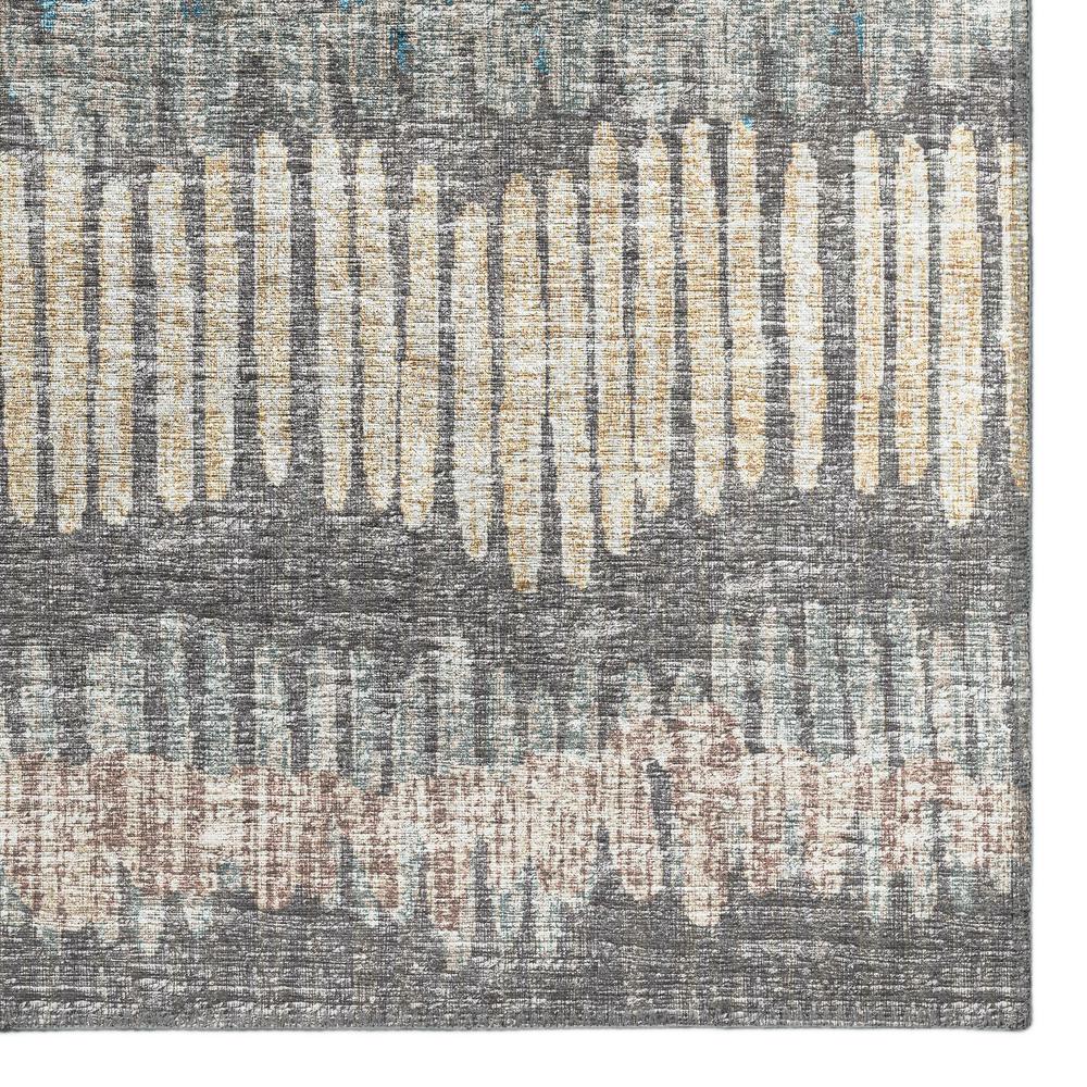 Rylee Gray Transitional Striped 9' x 12' Area Rug Gray ARY34