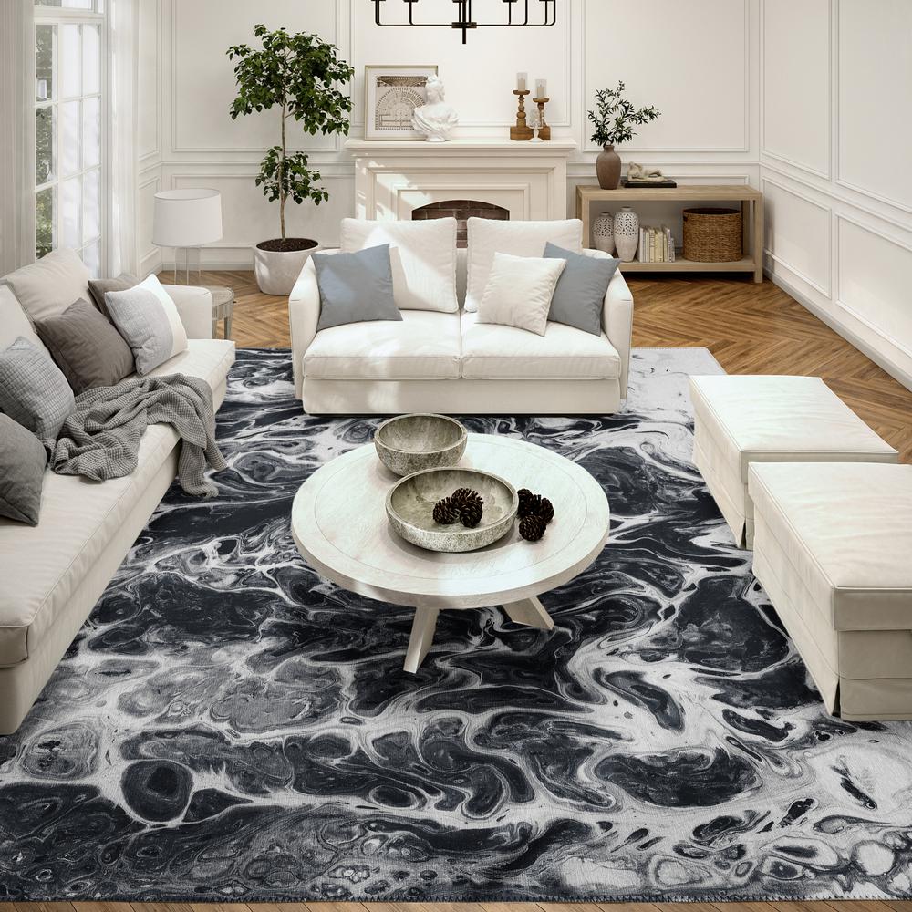 Karina Taboo Modern Abstract 5' x 7'6" Area Rug Taboo AKC44