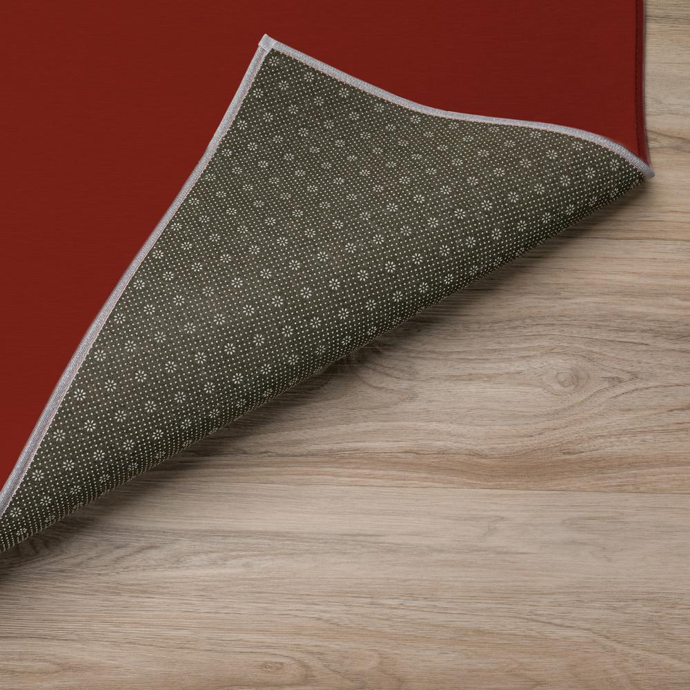 Indoor/Outdoor Cozy Winter ACW36 Red Washable 3' x 5' Rug