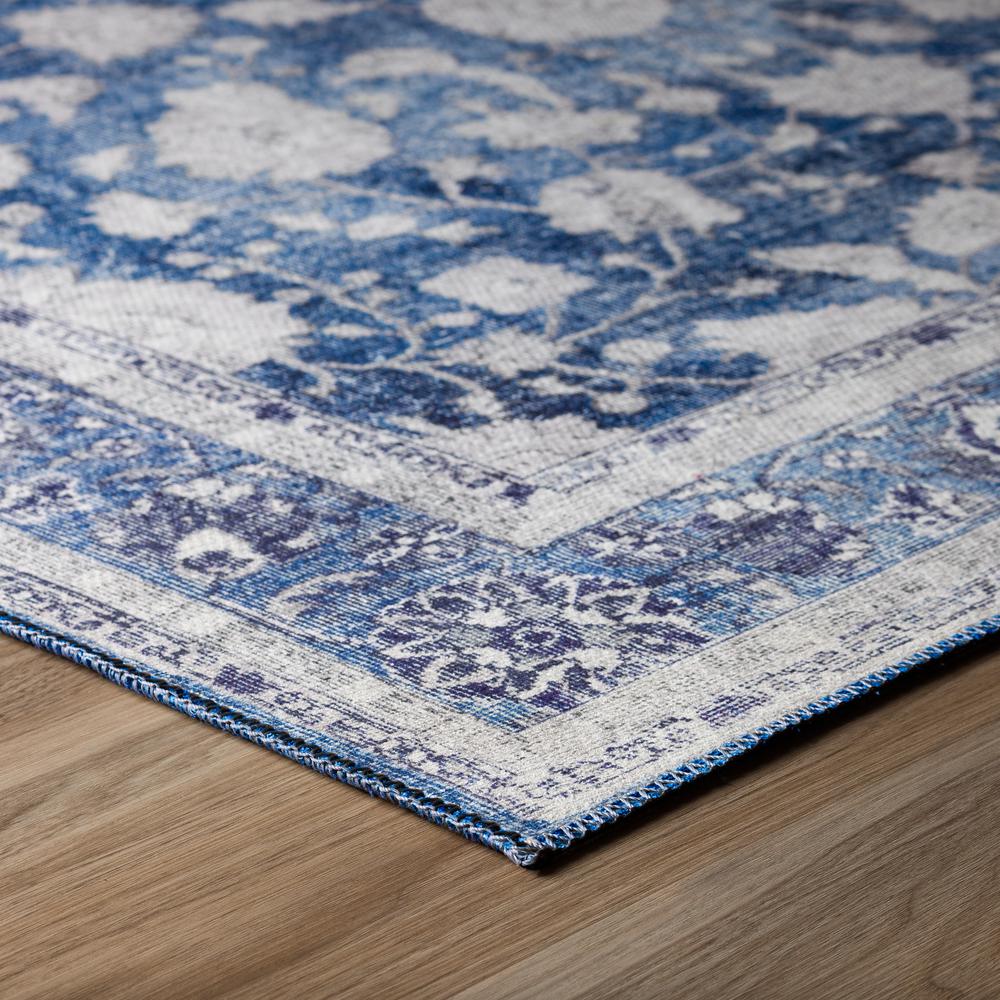 Kensington AKE37BL5X8 Blue, Area Rug