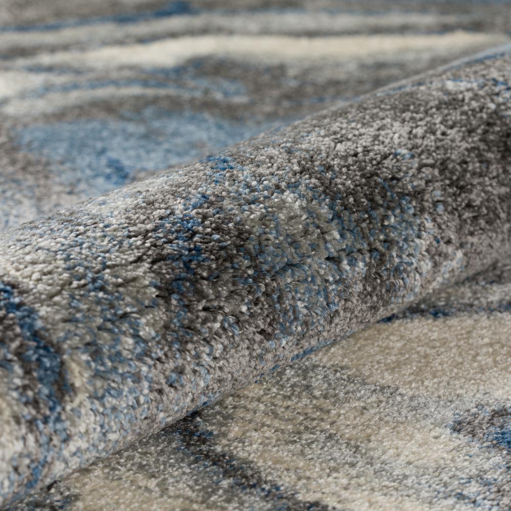 Barkley ABK35GR5X7 Blue, Area Rug