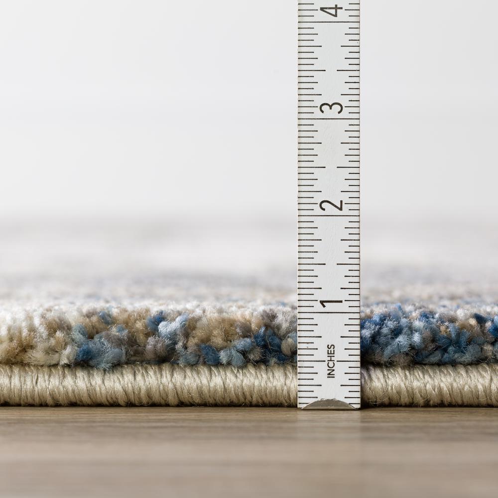 Barkley ABK36GR5X7 Blue, Area Rug