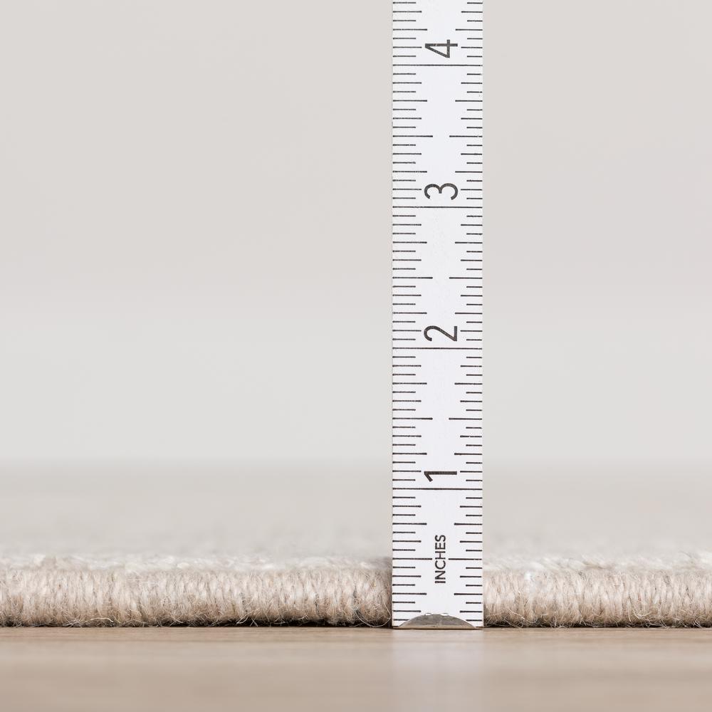 Addison Villager Active Solid Ivory 5' x 7'6" Area Rug