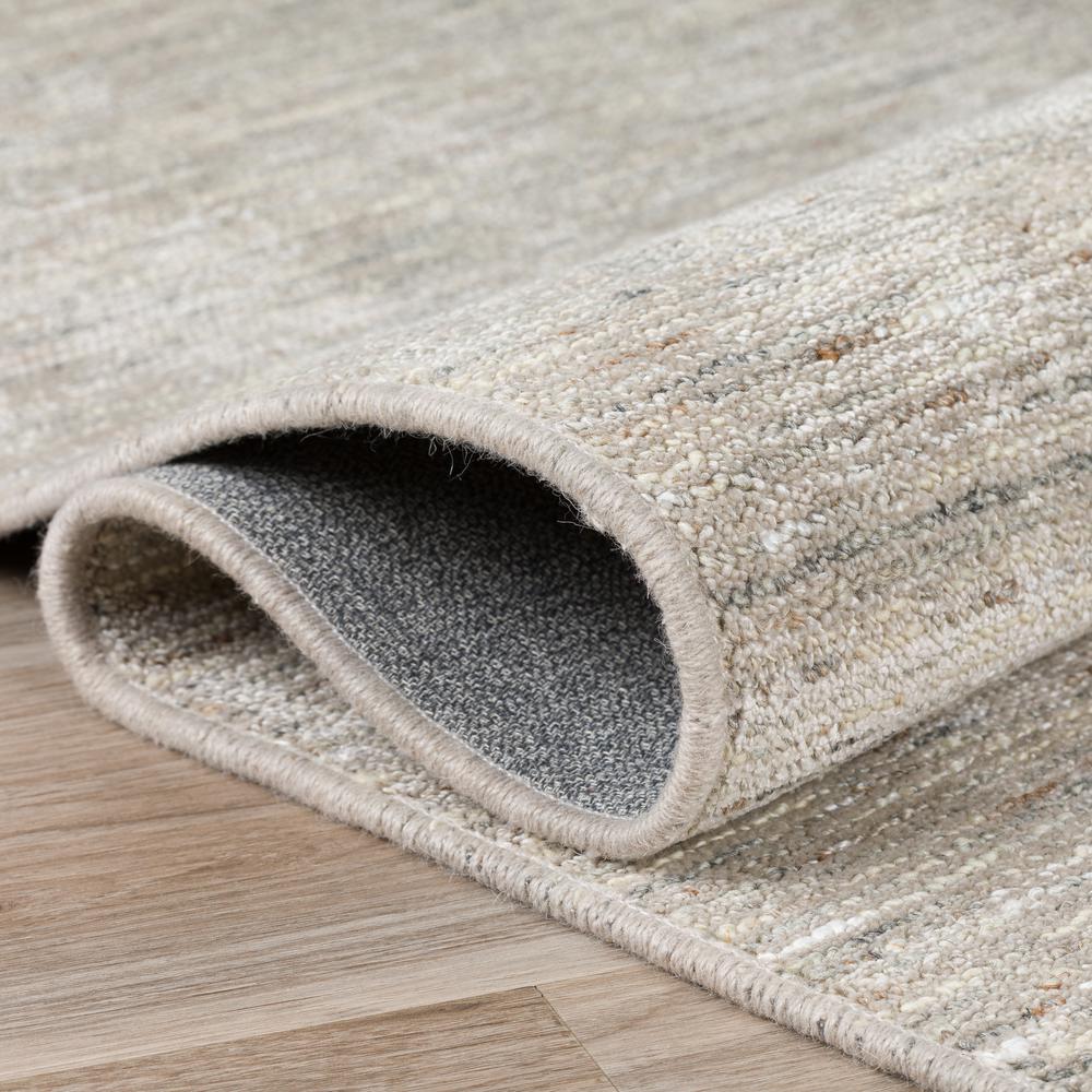 Addison Villager Active Solid Beige 5' x 7'6" Area Rug